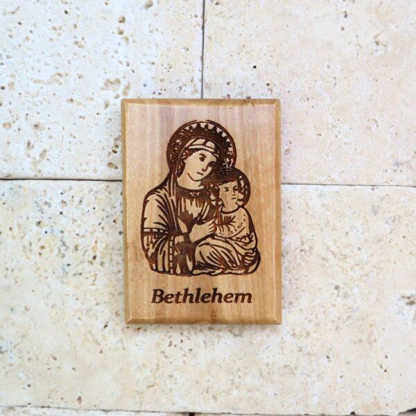 Magnes na lodówkę - Maryja z Dzieciątkiem